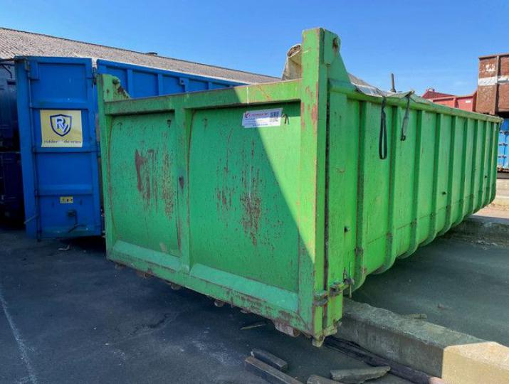 Vloeistofdichte container gebruikt Vloeistofdichte container gebruikt